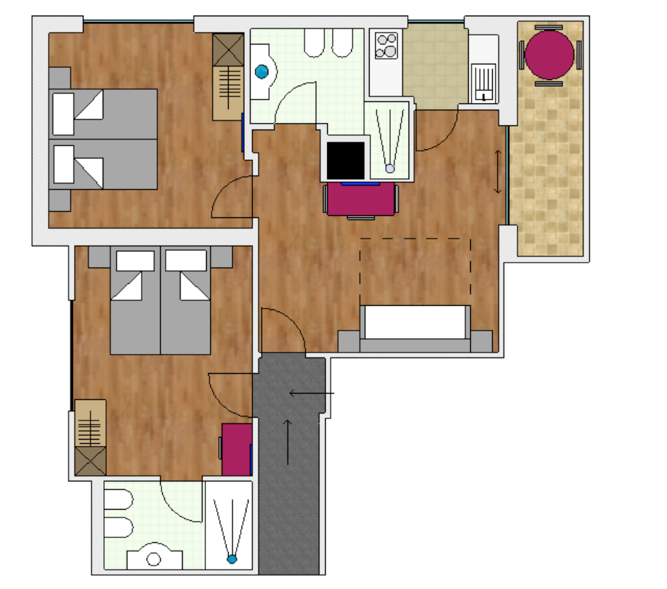 Three-room apartment Family Plus