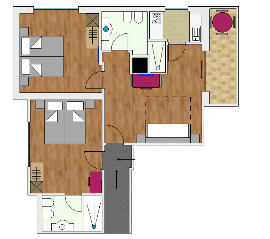 Dreizimmerwohnung Familie Plus